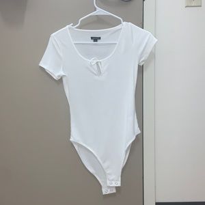 Wild fable white body suit